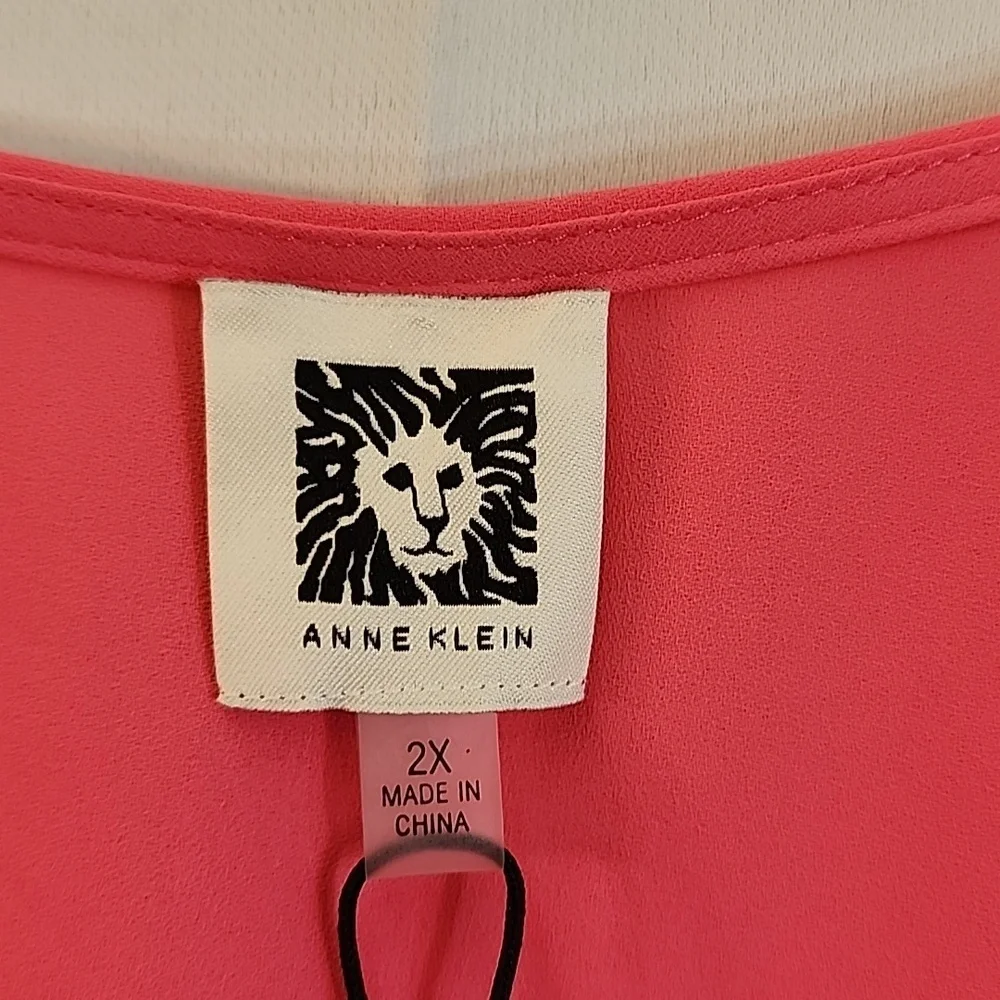 (9127) NWT Ann Klein Blouse - Picture 2 of 7